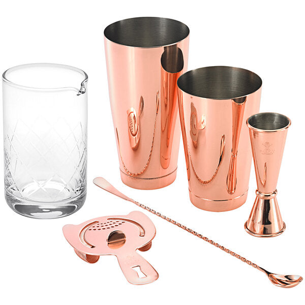 Copper Cocktail Set
