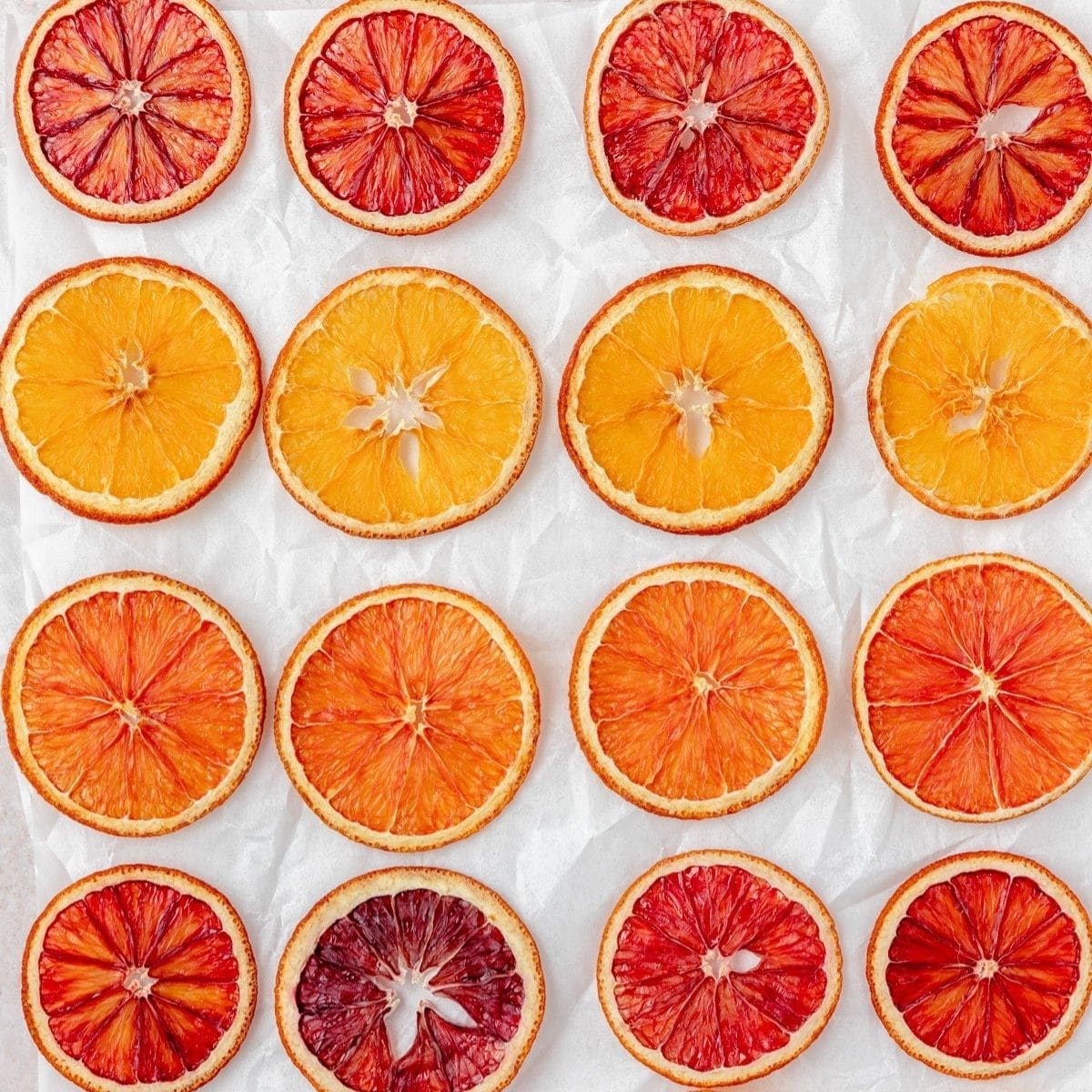 Dried Orange Halves